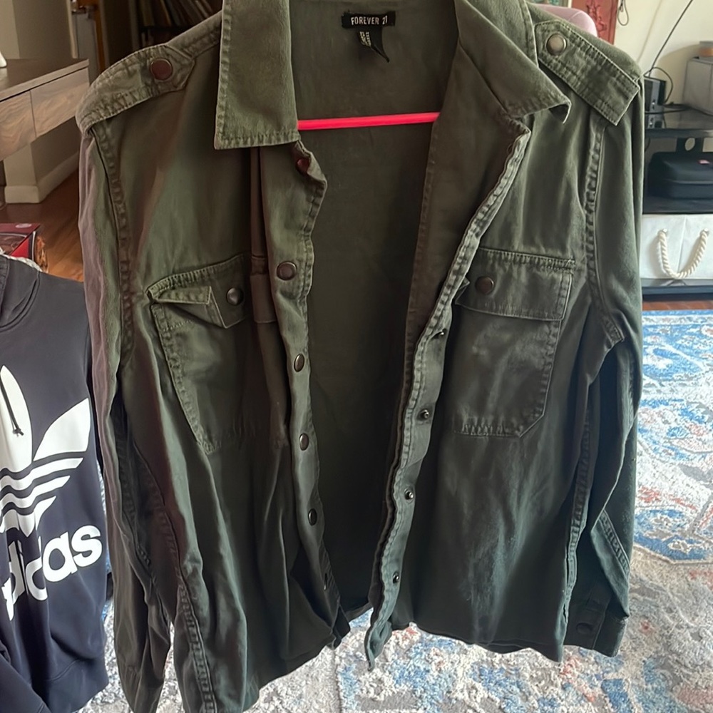Green jacket